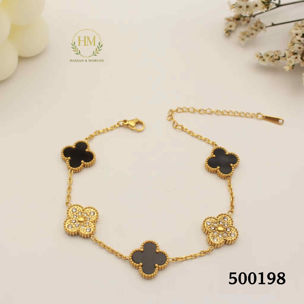 500198انسيال فان اسود فصوص  استانلس عيار 316 \45سم