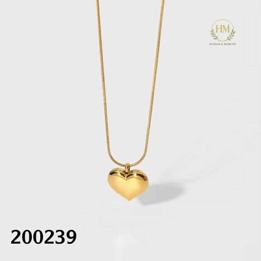 [200239] كوليه  قلب زينات عيار 316\200239