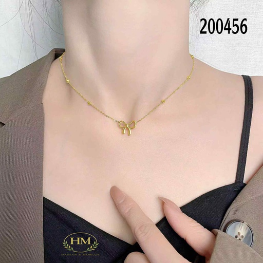 [200456] سلسله فيونكه جولد حمص عيار 316 / 45 س 200456