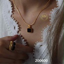 كوليه مربع اسود عيار 316\200600