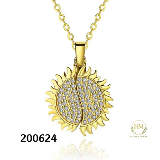 [200624] كوليه شمس نصين استرس  عيار 316\200624