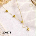 كوليه قلوب مسحوبه  عيار 316\200673