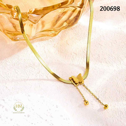 [200698] 200698كوليه فراشه ضهر حيه مع 2 فصوص