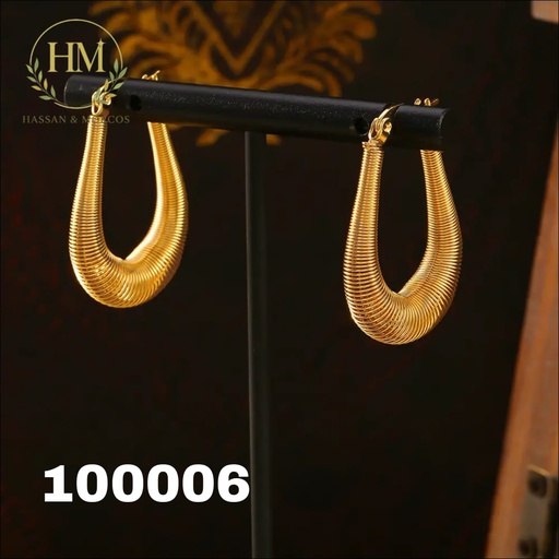 [100006] 100006حلق بيضاو ي سوسته  استانلس عيار 316