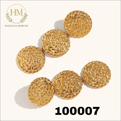 [100007] 100007حلق  دواير مدلدل ستانلس عيار 316