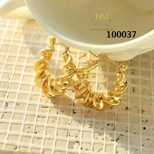 [100037] 100037حلقدايره مبرومه  استانلس عيار 316