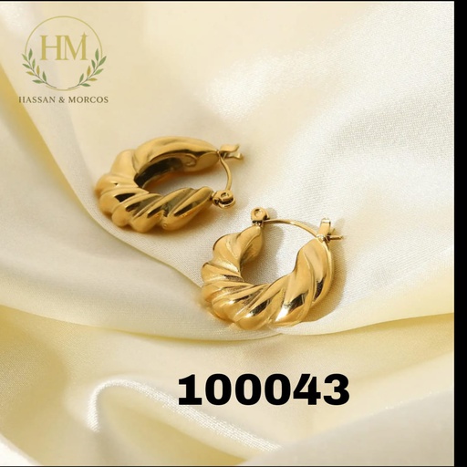 [100043] 100043حلق كرواسون استانلس عيار 316
