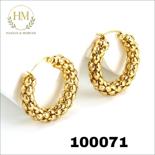 [100071] 100071حلق دايره عش النحل  استانلس عيار 316