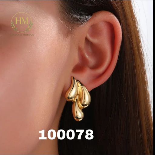 [100078] 100078حلق  دمعات صغيره استانلس عيار 316