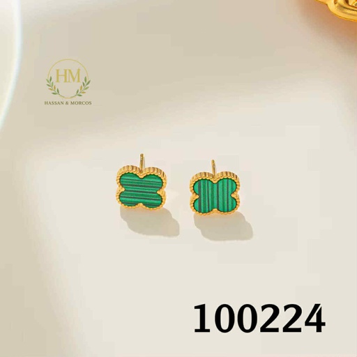 [100224] 100224حلق فان اخضر  استانلس عيار 316