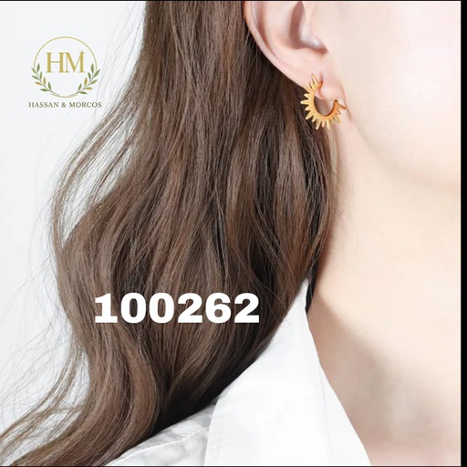 [100262] 100262حلق نصف شمس  استانلس عيار 316