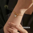 500004انسيال قلب ابيض صغيراستانلس عيار 316