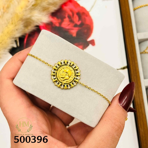 [500396] 500396انسيال كوين  استانلس عيار 316  جولد 