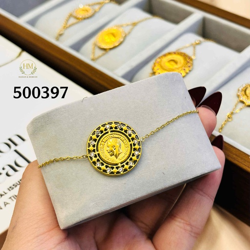 [500397] 500397انسيال كوين استانلس عيار 316  جولد 