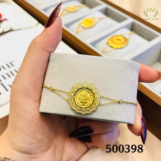 [500398] 500398انسيال كوين  استانلس عيار 316  جولد 