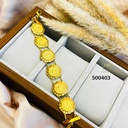 500403انسيال كوين  استانلس عيار 316  جولد 