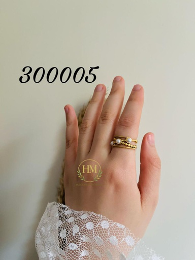 [300005] 300005خاتم  لولي استانلس عيار316