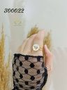 300022خاتم قلب فصوص  استانلس عيار316