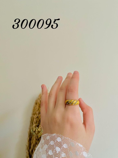 300095خاتم  فصوص استانلس عيار316