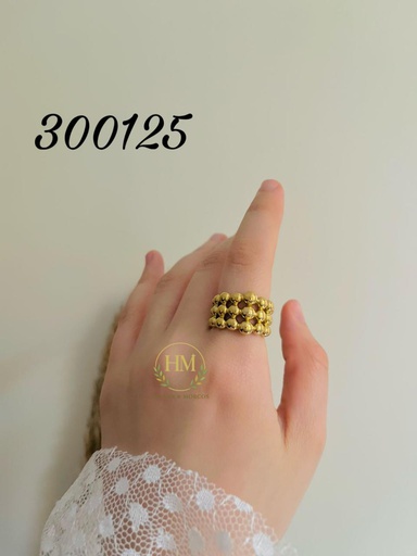 [300125] 300125خاتم كور استانلس عيار316