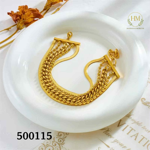 [500115] 500115انسيال  خمسه دور حمصات وضهر حيه استانلس عيار 316