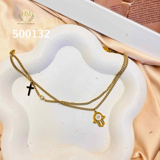 [500132] 500132انسيال  كف فص ابيض استانلس عيار 316