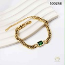 500248انسيال  ىجنزير عريض فص اخضر استانلس عيار 316