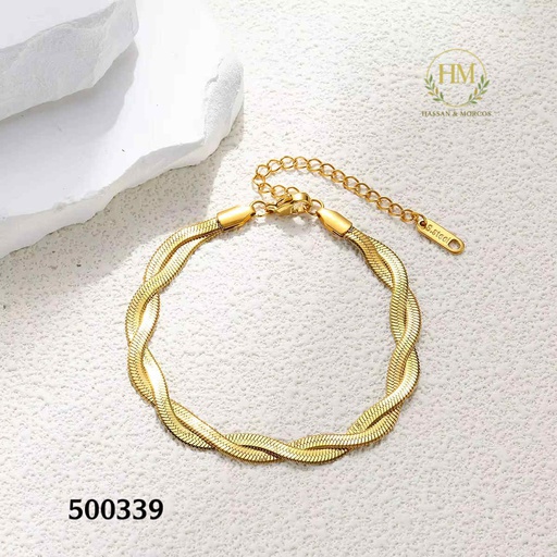 [500339] 500339انسيال ضهر حيه مضفر  استانلس عيار 316